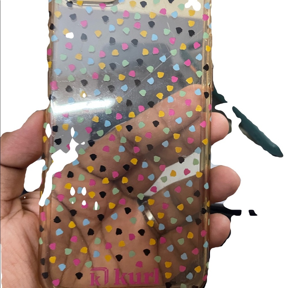 iPhone 8 transparent heart case - Picture 3 of 5